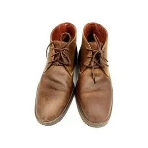 Johnston & Murphy Copeland Chukka Men\'s 8.5 Boots Tan Sheepskin Crepe Sole Johnston & Murphy Men main image 4